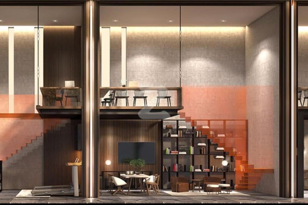 Luxury 29 Floor Pool Sky View King Bed Coworking Bts *